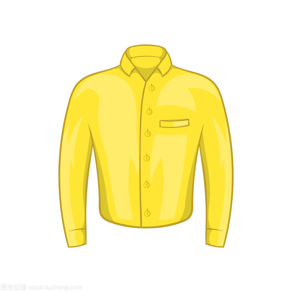 活力多彩的卡通黃種人襯衫圖標(biāo) 鞋帽配飾的時尚演繹